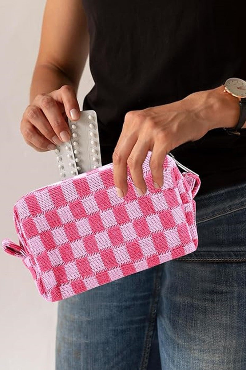 Grid & Glam Bag