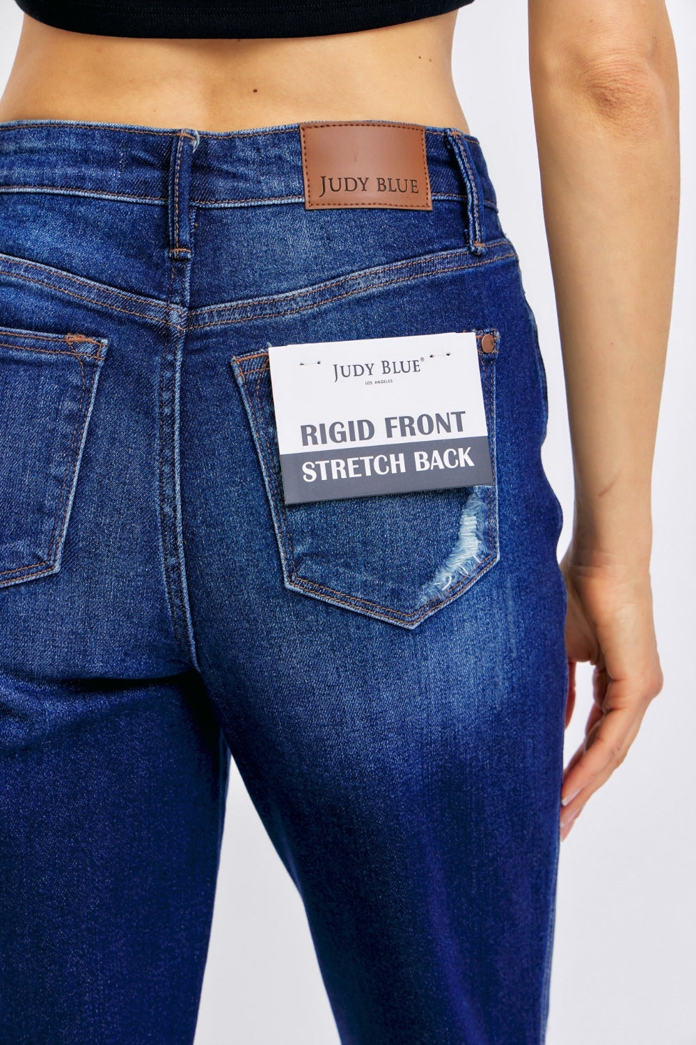 Liza's High Waist Rigid Magic Straight Jeans