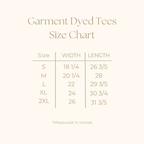 Halloween Heart Garment Dyed Tee