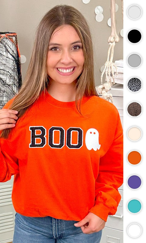 Boo Graphic Sweatshirt
