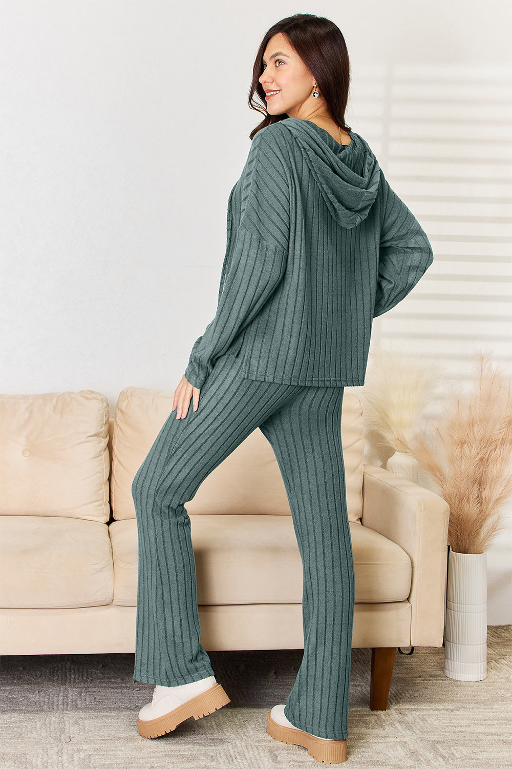 Snuggle Up Hooded Top and Pants Set