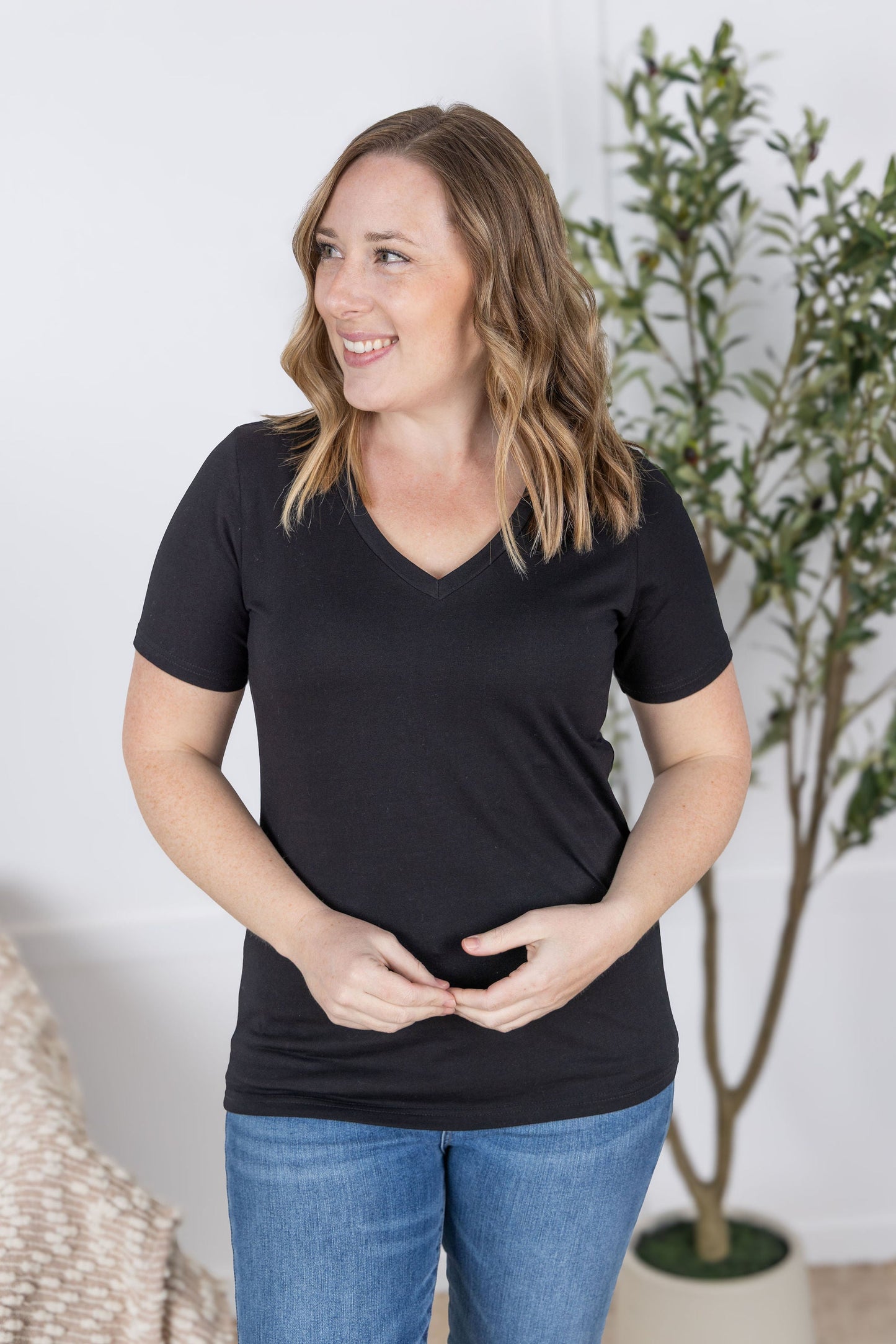 Michelle Mae Olivia Tee - Solid Colors