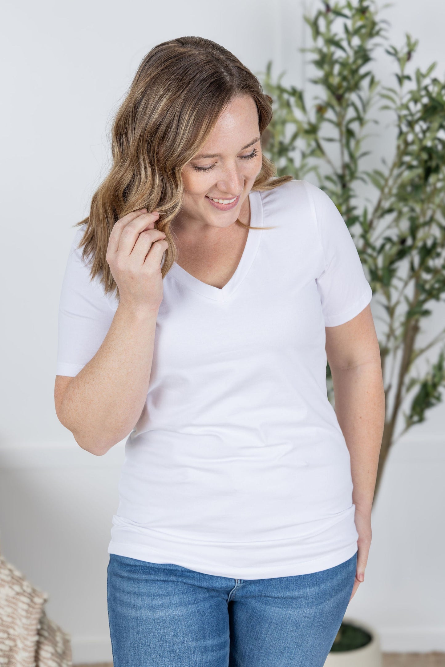 Michelle Mae Olivia Tee - Solid Colors