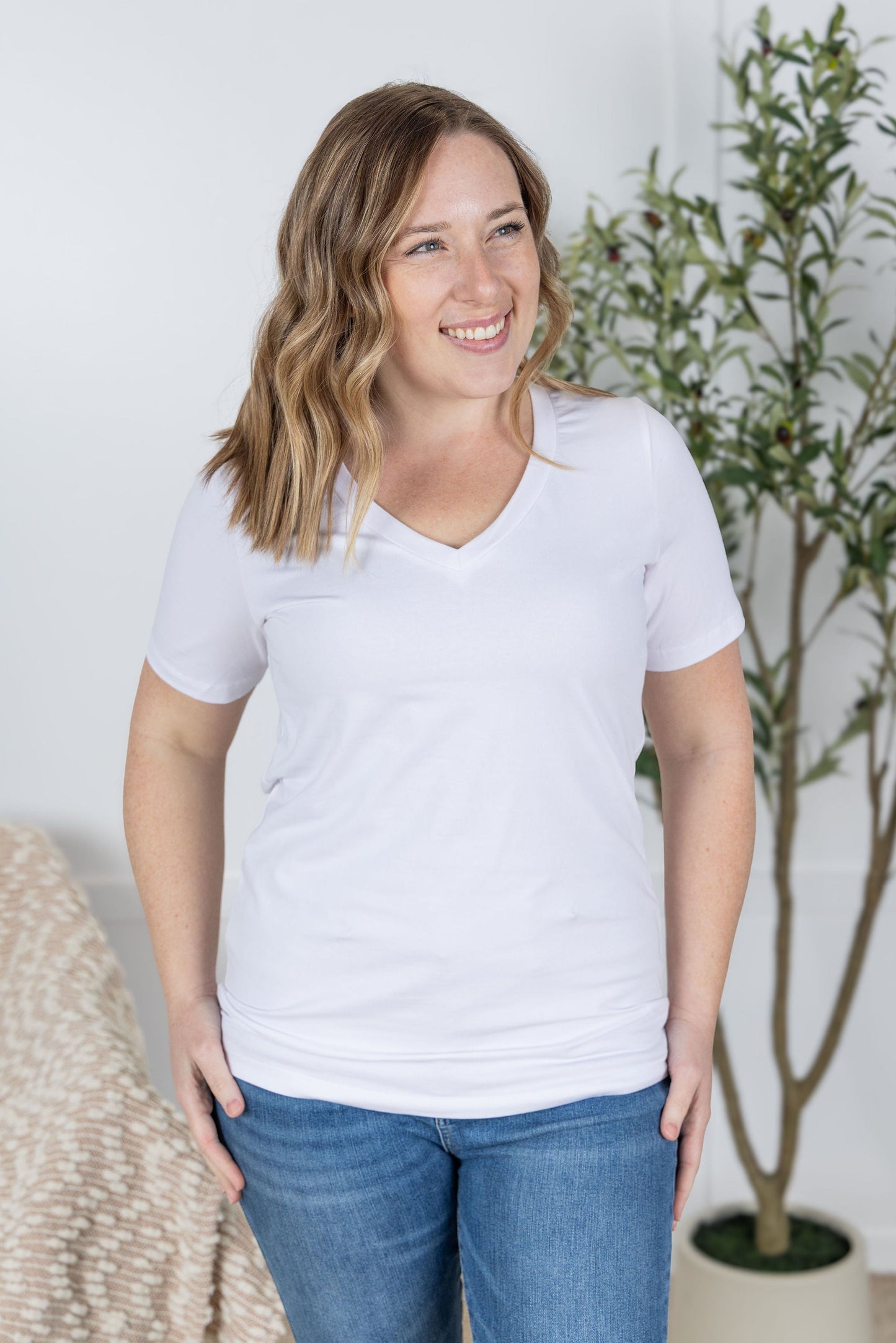 Michelle Mae Olivia Tee - Solid Colors