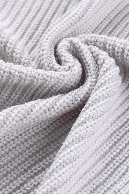 Cozy Cable Knit Batwing Cardigan