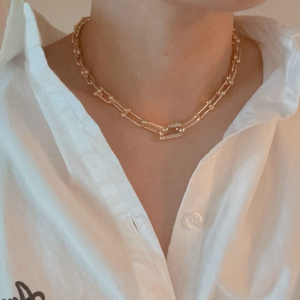 Luxe Link U Chain Necklace