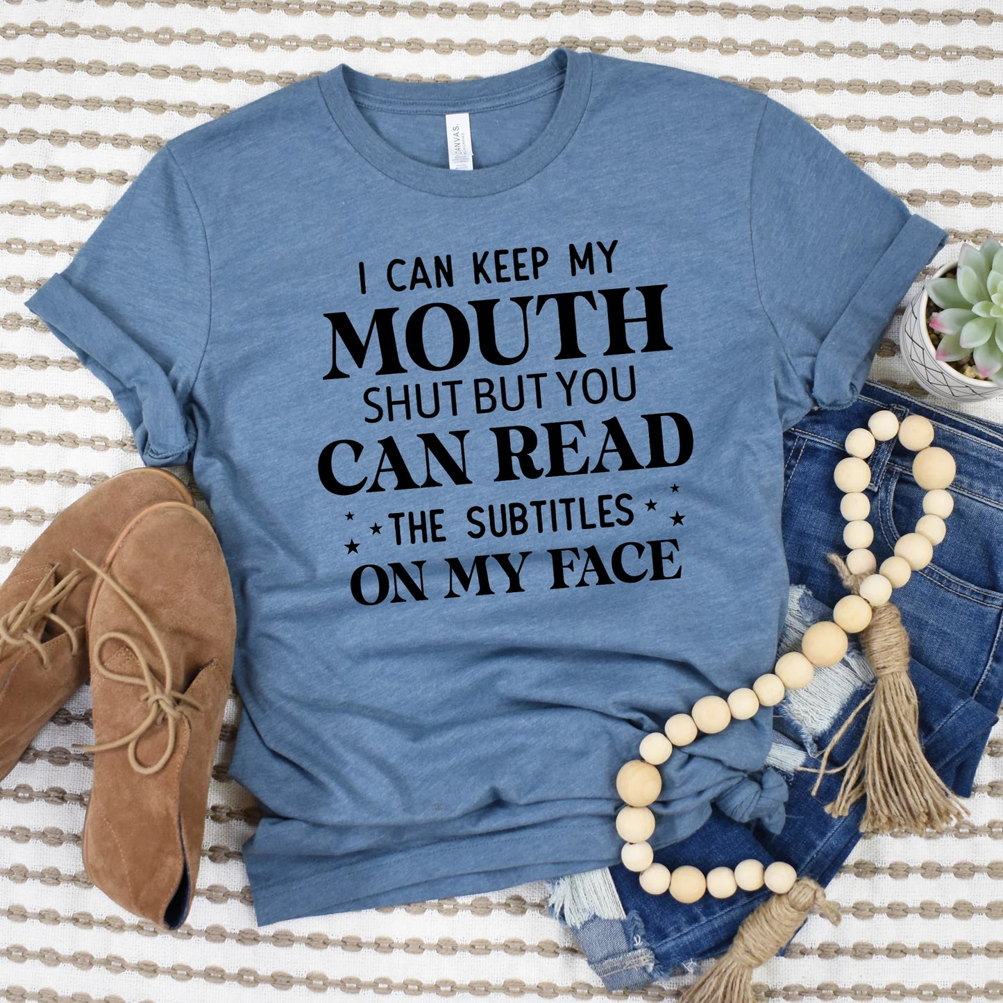 I Can Keep My Mouth Shut Graphic Tee