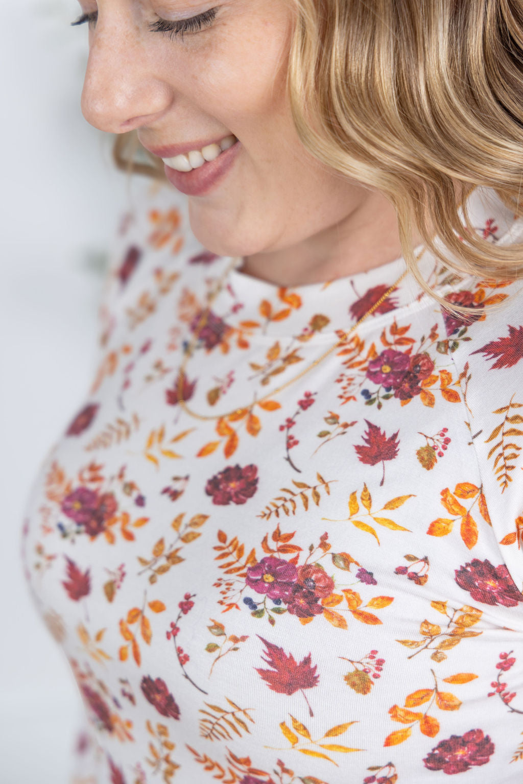 Michelle Mae Blair Long Sleeve Top - Autumn Floral