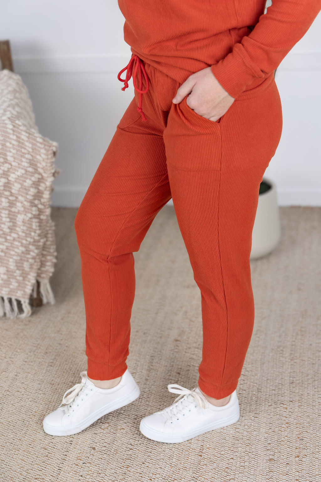 Michelle Mae Corrine Joggers - Pumpkin