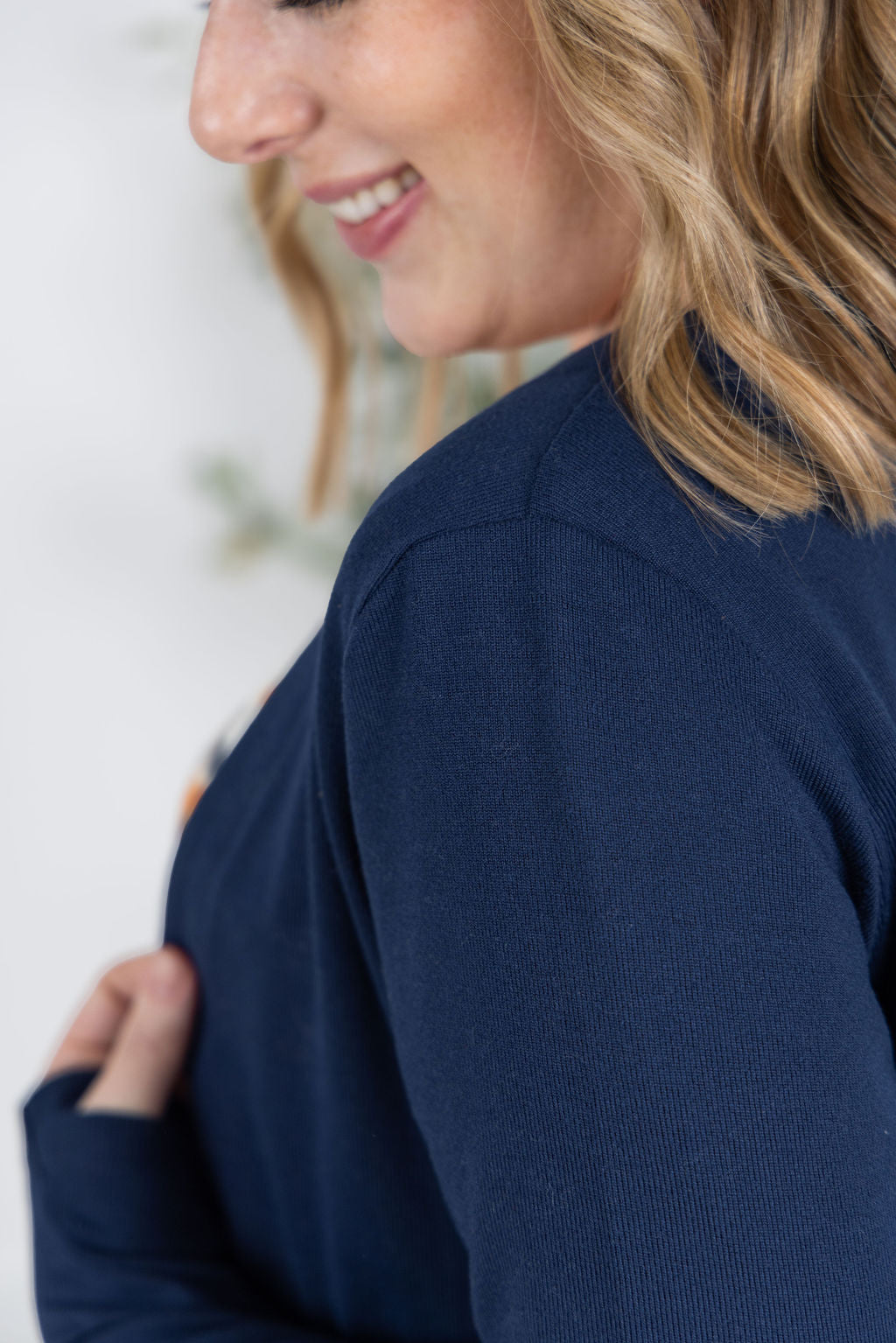 Michelle Mae Cori Cardigan - Navy
