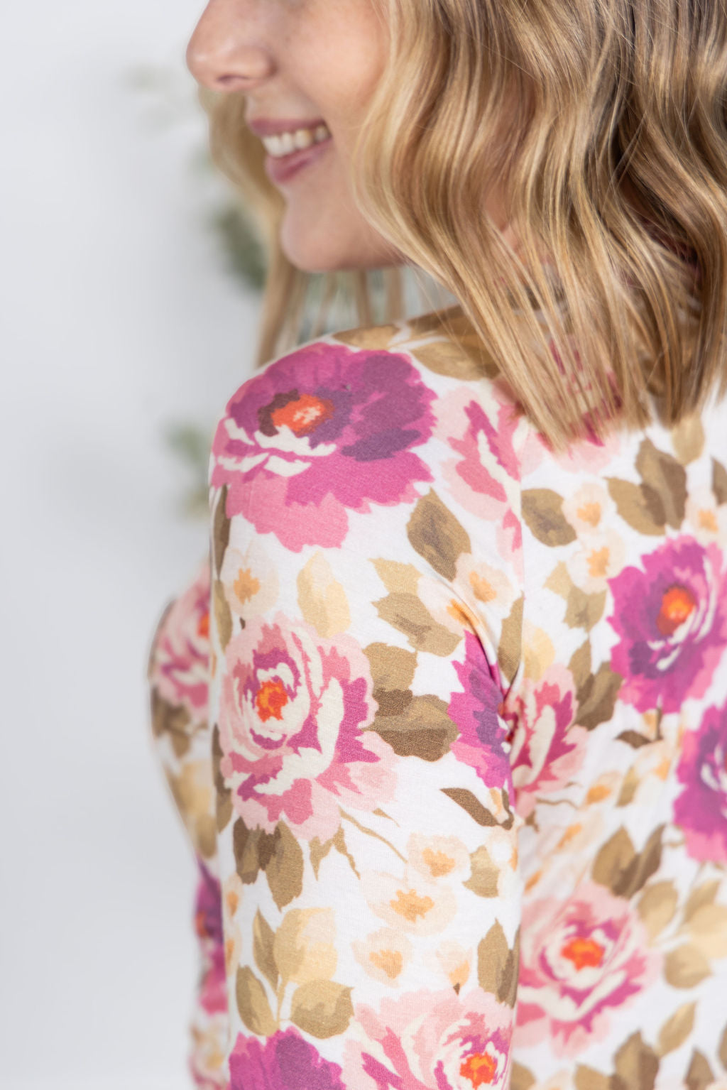 Michelle Mae Blair Long Sleeve Top - Autumn Blossom