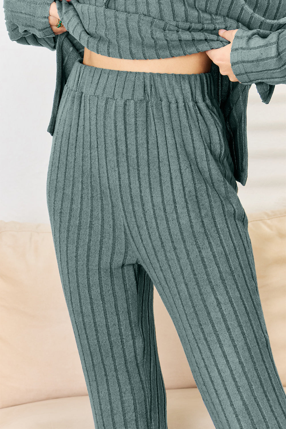 Snuggle Up Hooded Top and Pants Set