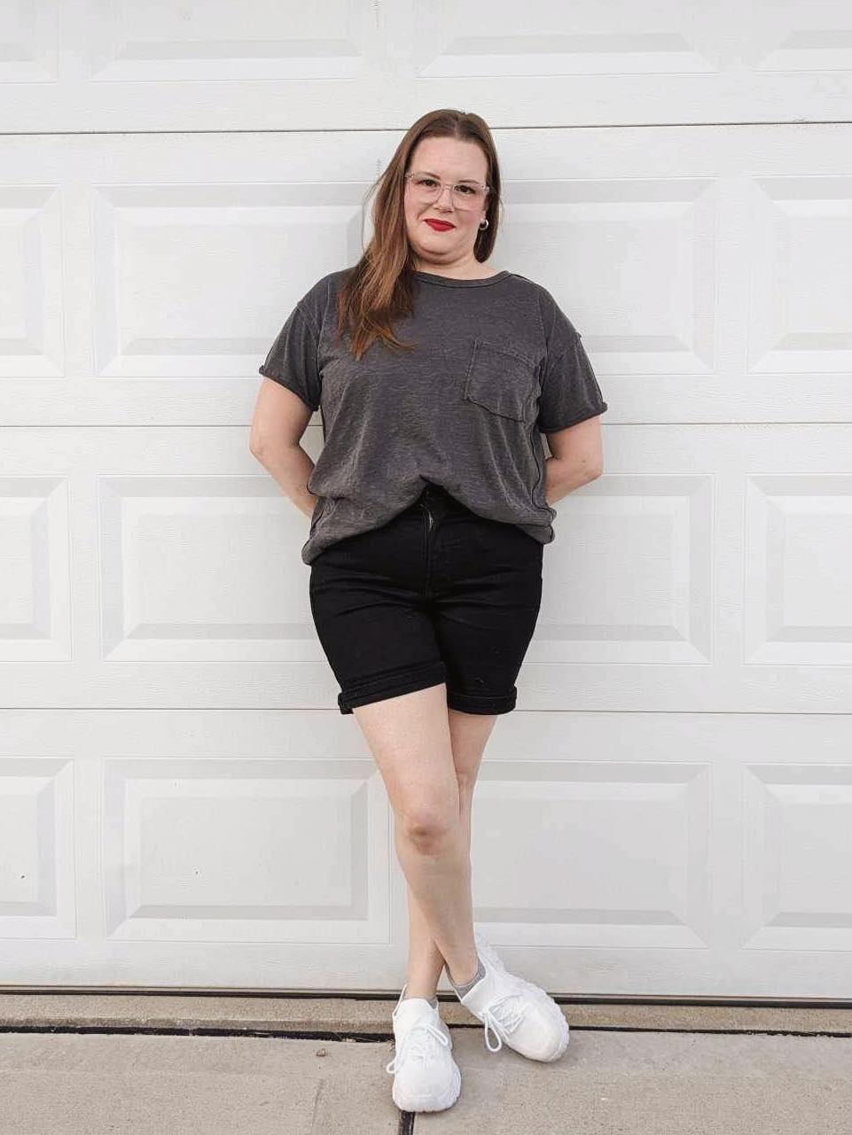 Casually Cool Patch Pocket Tee in White