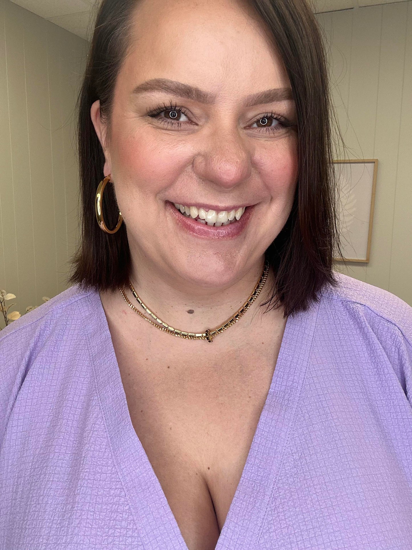 Day to Day Hoop Earrings Set in Gold