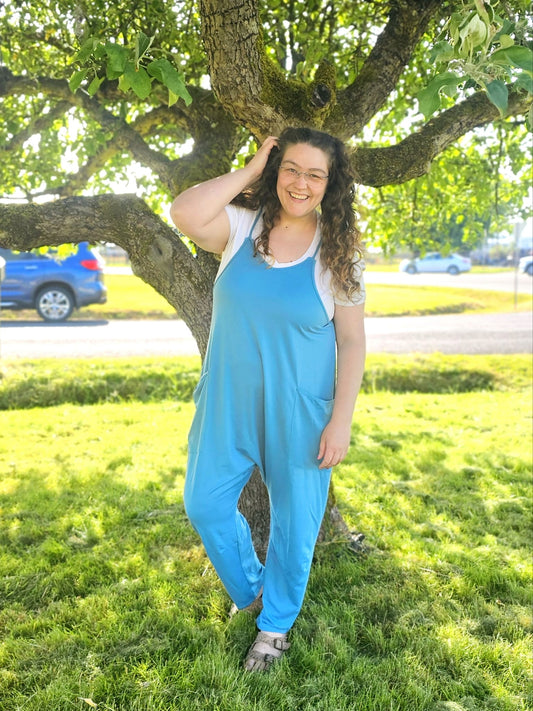 Double Take Jumpsuit with Pockets