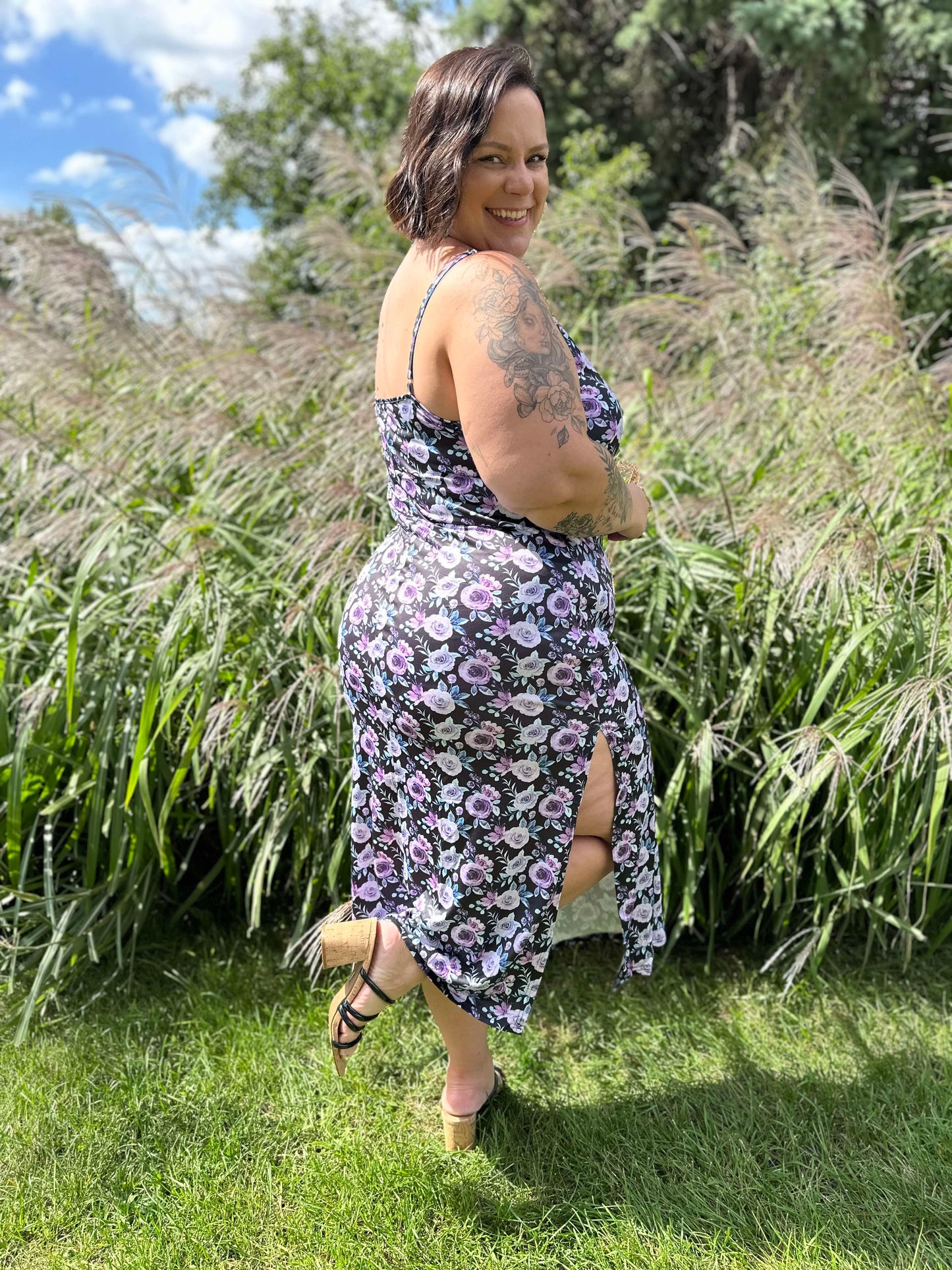 Brooklyn Bodycon Dress in Floral