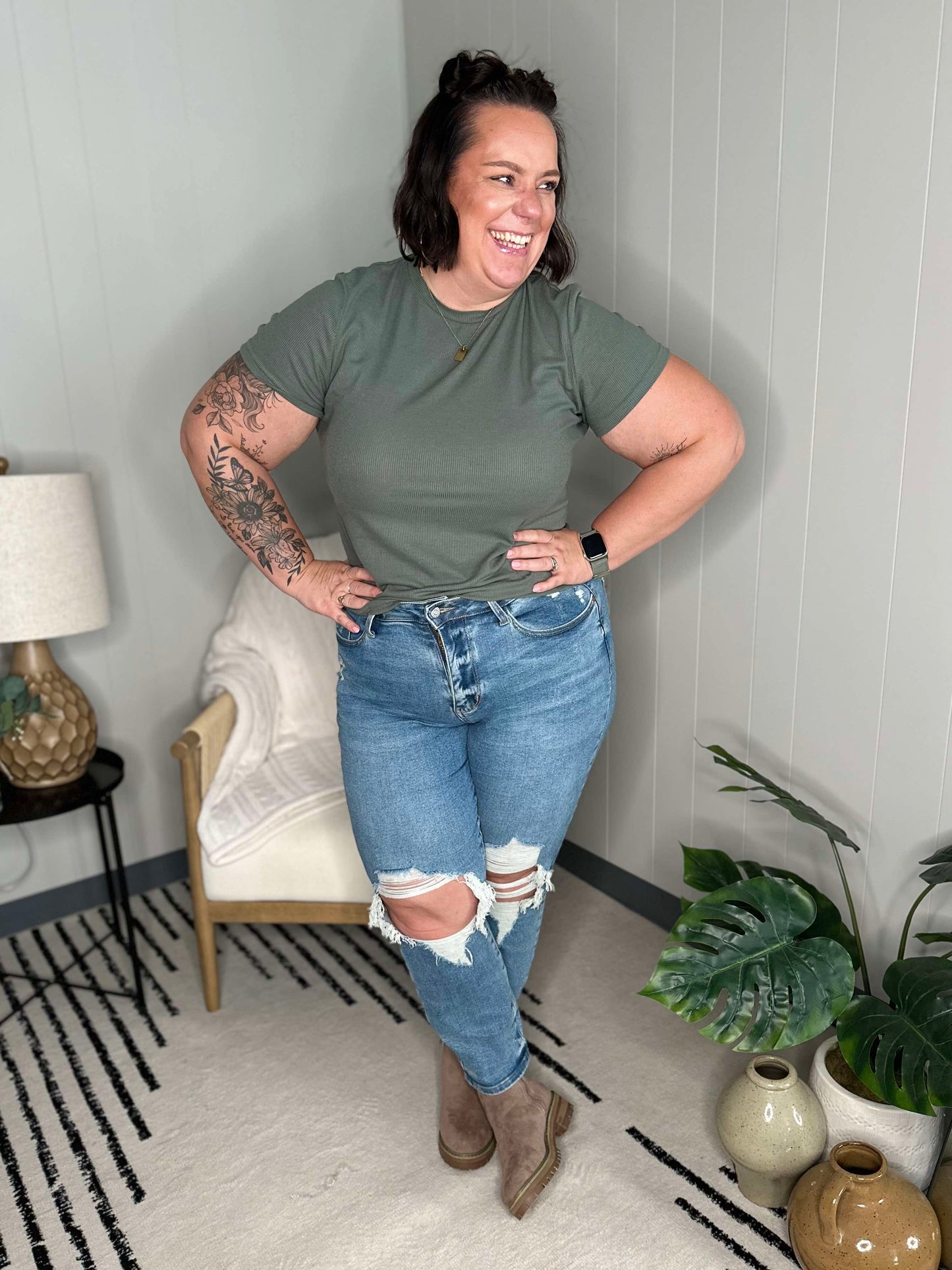 Fall In Love With Fall Round Toed Boots