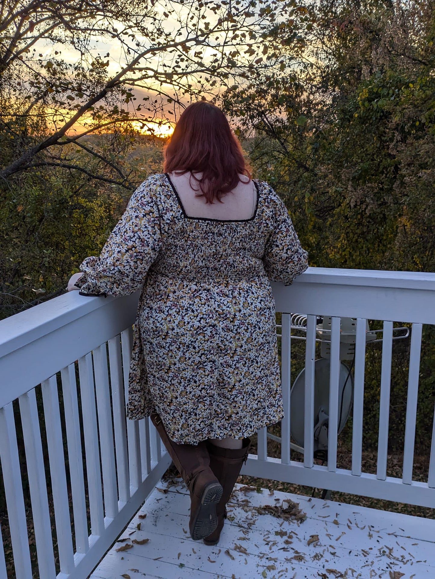 Sweet Solitude Floral Babydoll Dress