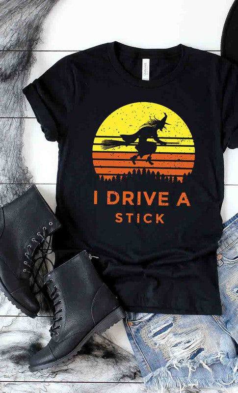 Witch Halloween Graphic Tee (PLUS)