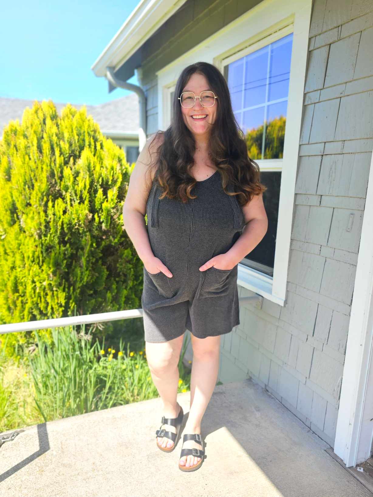 Shut it Down Romper
