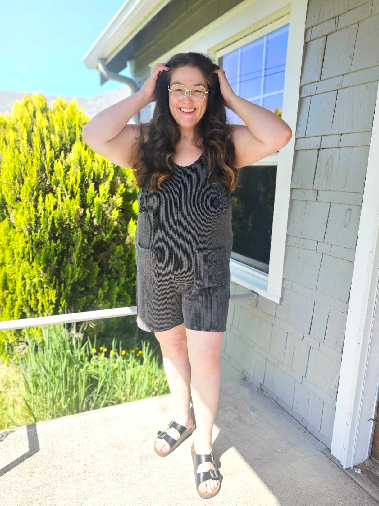 Shut it Down Romper