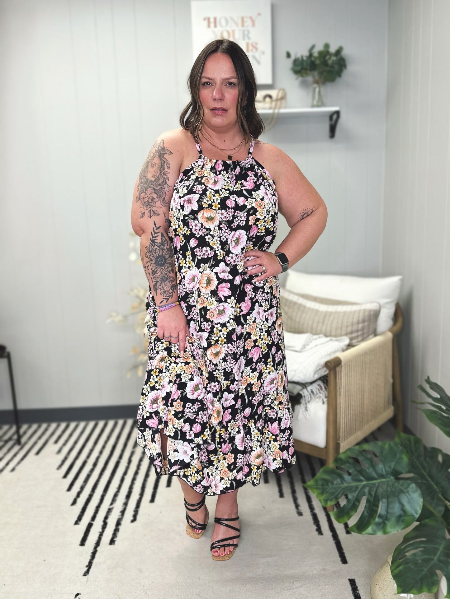 Sunny Side of Life Halter Top Dress