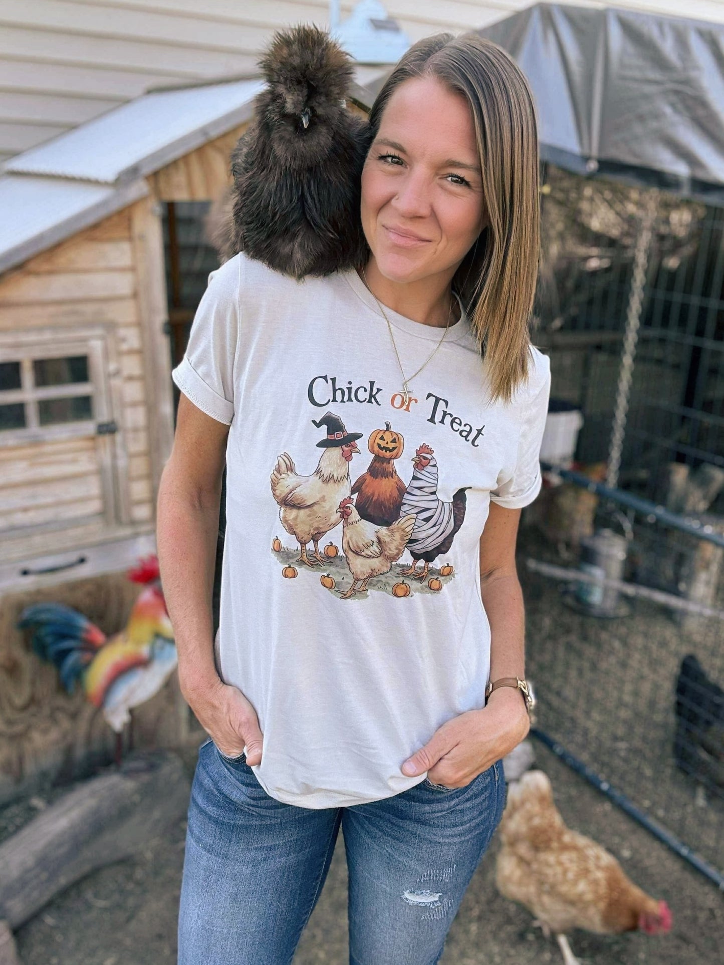 Chick or Treat Graphic Tee