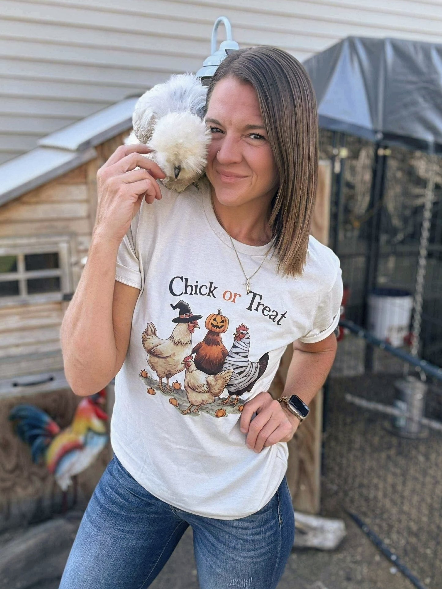 Chick or Treat Graphic Tee