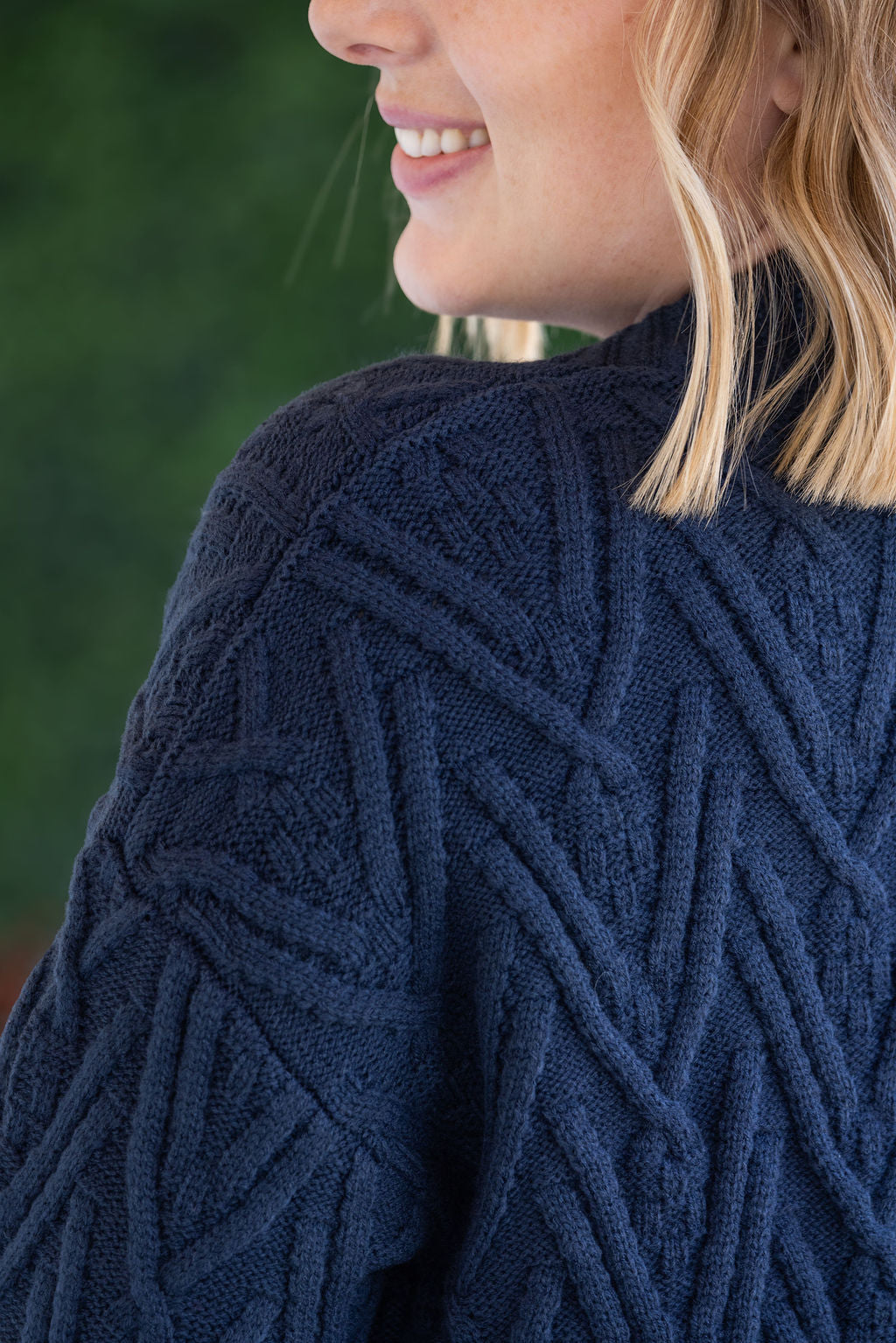 Michelle Mae Brooks Button Sweater Cardigan - Navy