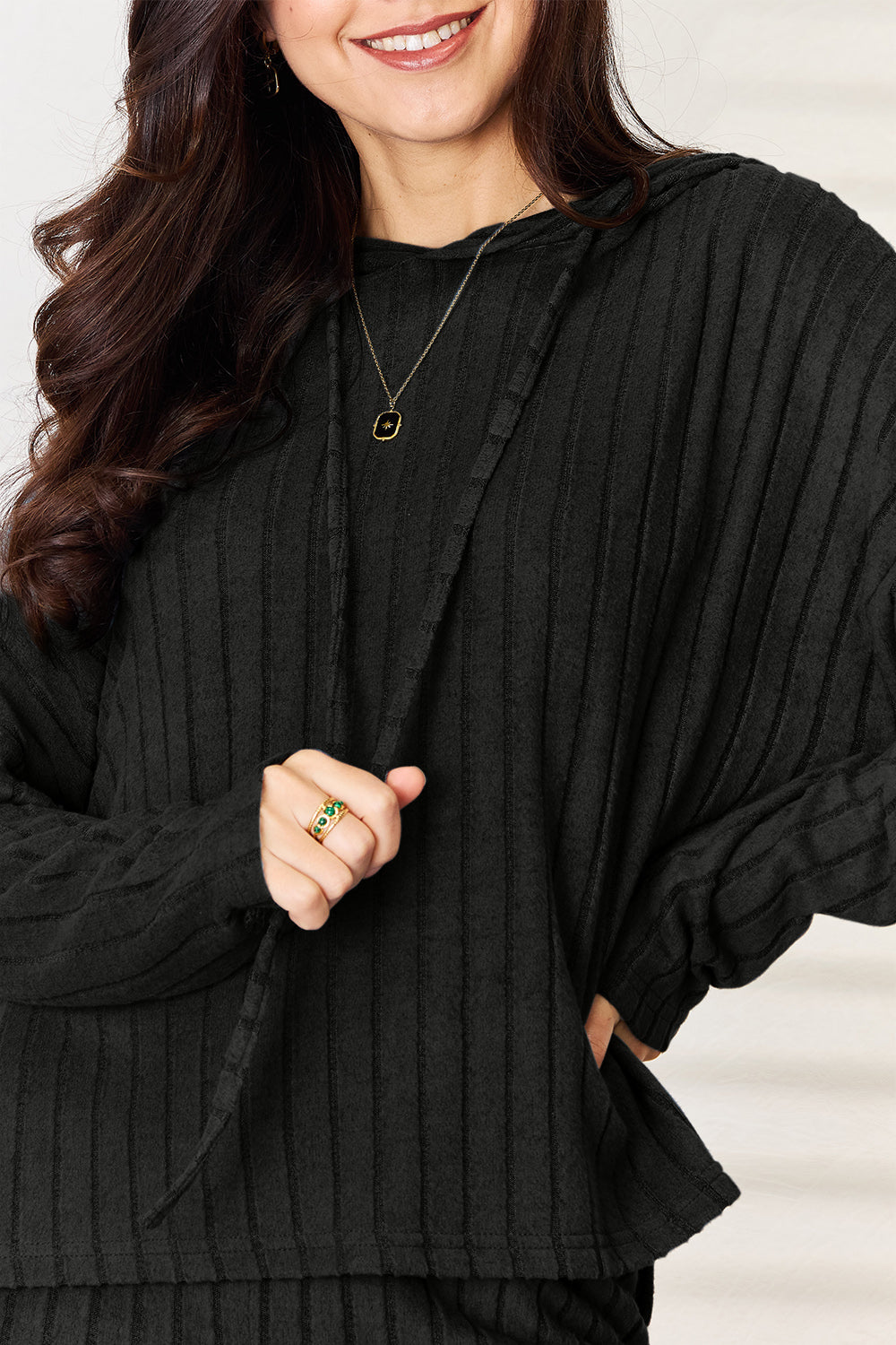 Snuggle Up Hooded Top and Pants Set
