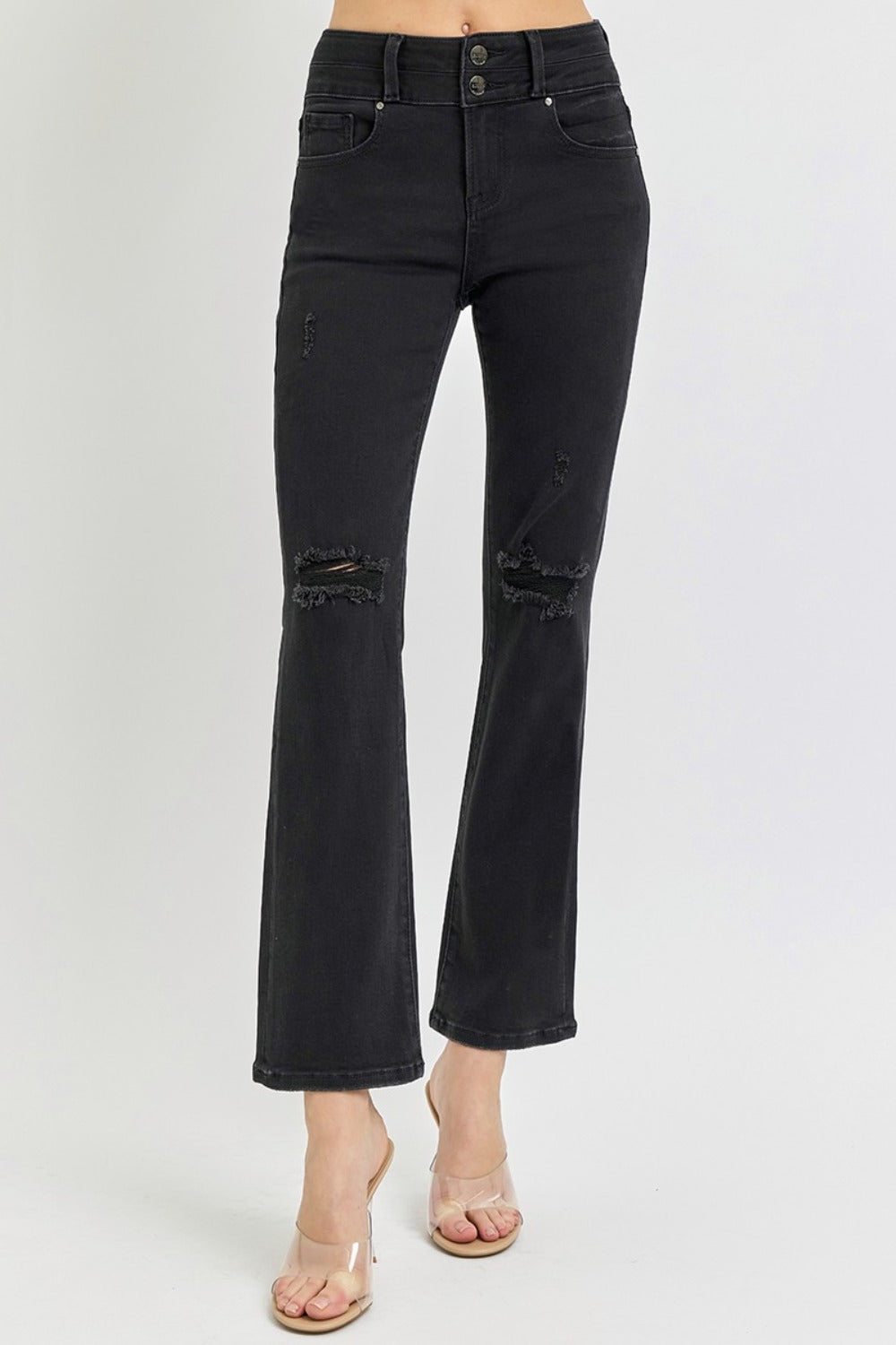 Stay Curious High Rise Bootcut Jeans