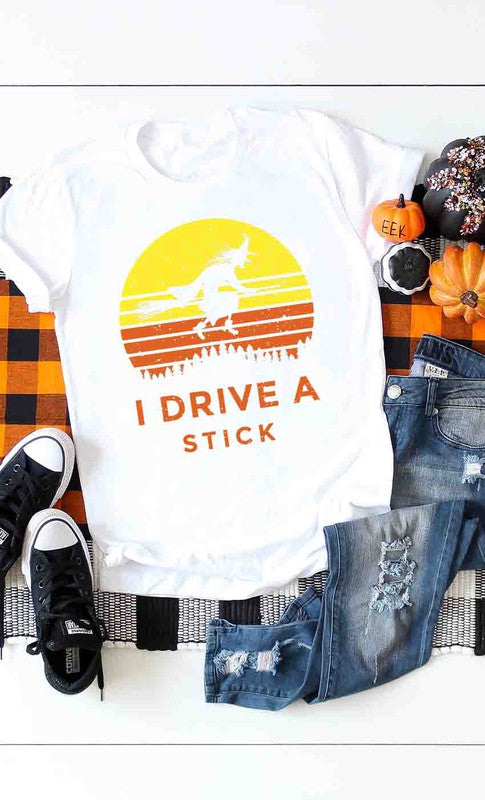 Witch Halloween Graphic Tee (PLUS)