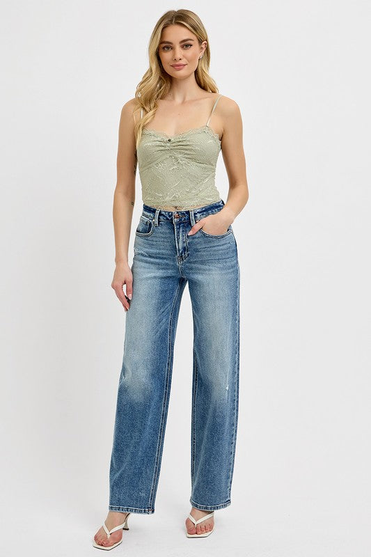 Urban Edge Wide-Leg Jeans