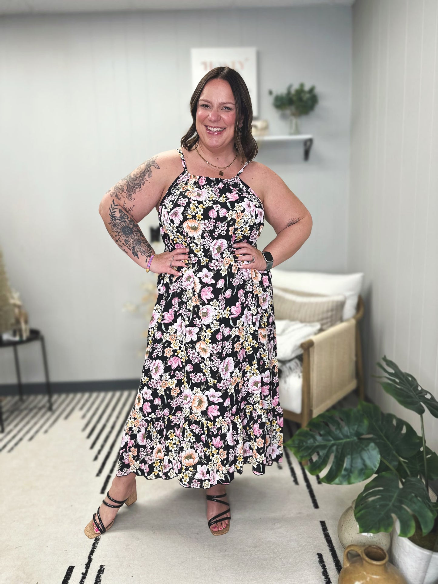 Sunny Side of Life Halter Top Dress