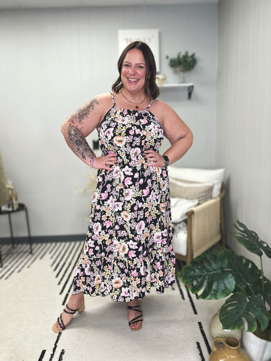 Sunny Side of Life Halter Top Dress