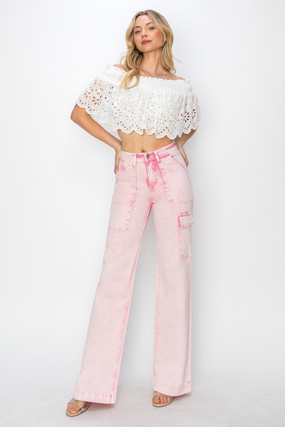 Choose Joy High Rise Wide Leg Jeans