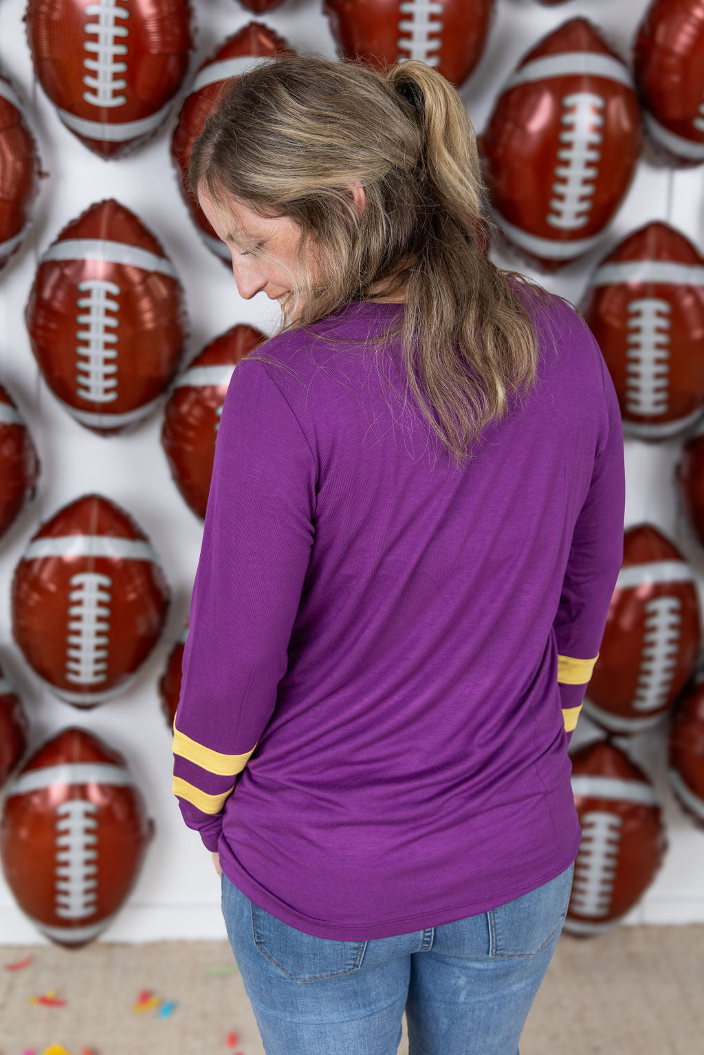 Michelle Mae GameDay Larissa Long Sleeve Top - Minnesota