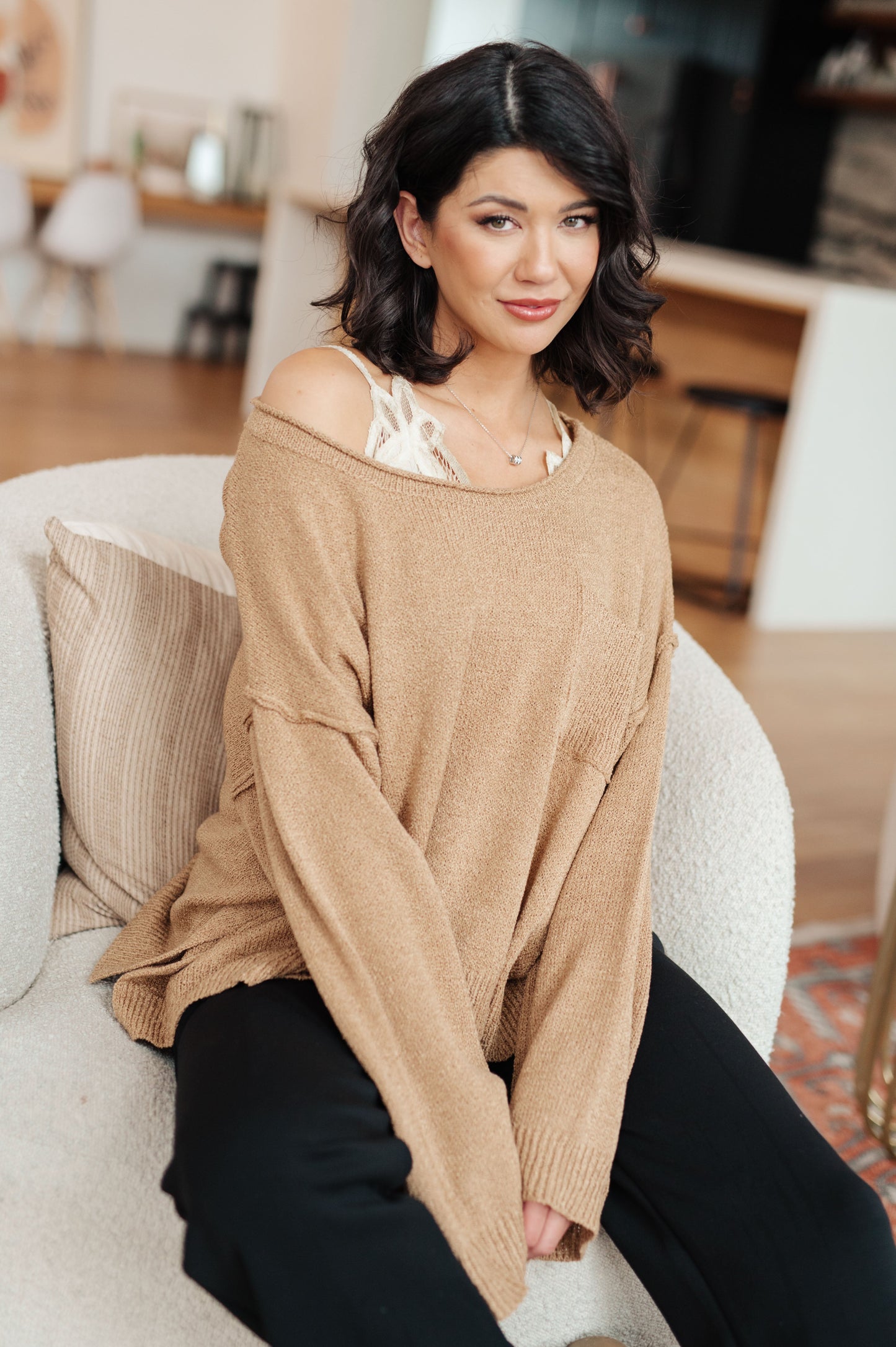 Live In Lace Bralette in Taupe **FINAL SALE**