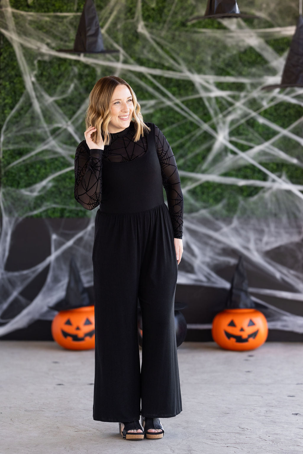 Michelle Mae Paige Jumpsuit - Black