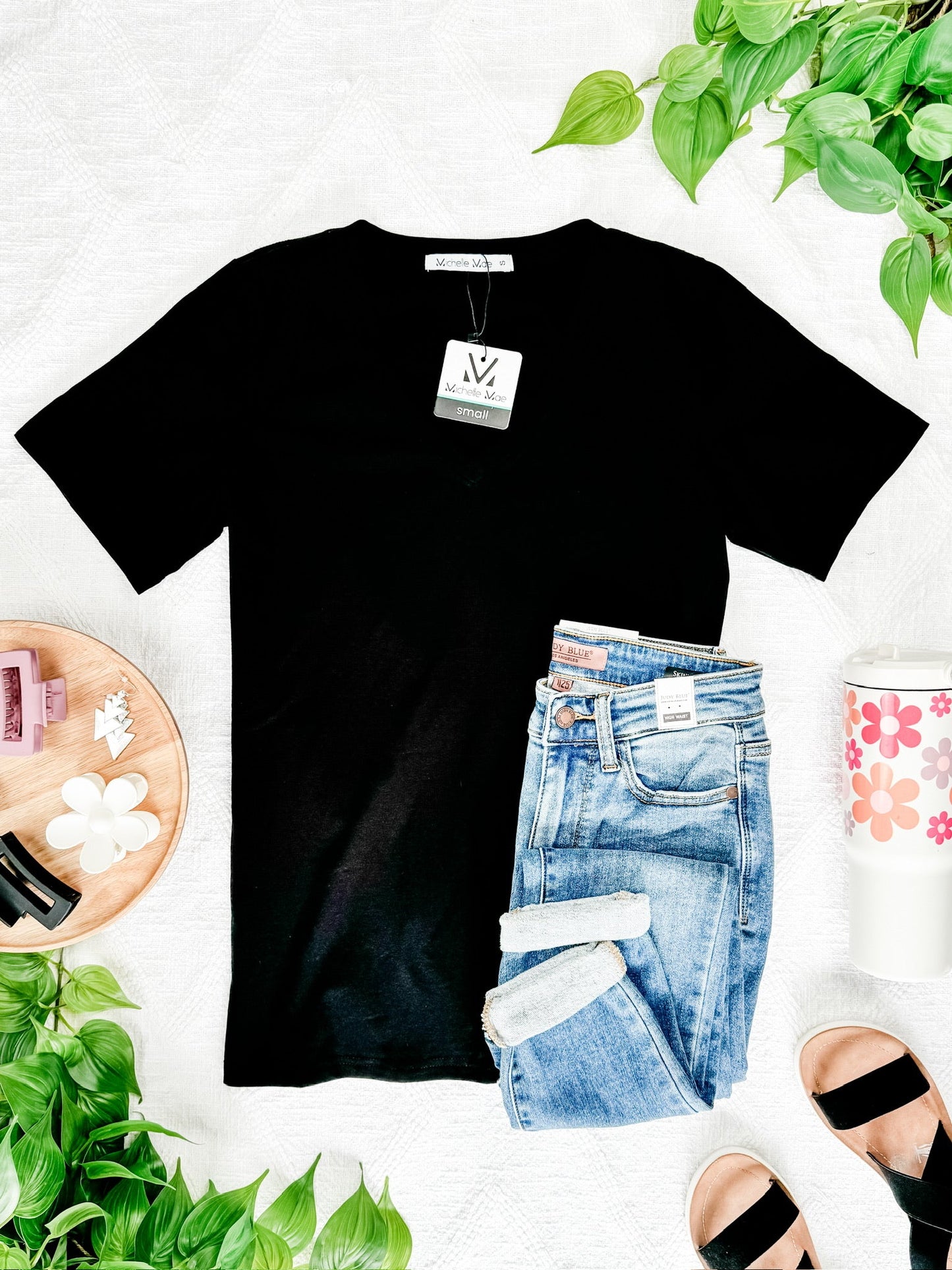 Michelle Mae Olivia Tee - Solid Colors