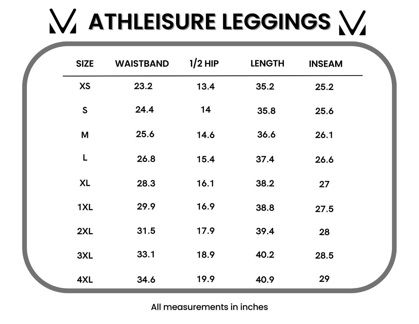 Michelle Mae Athleisure Leggings - Black