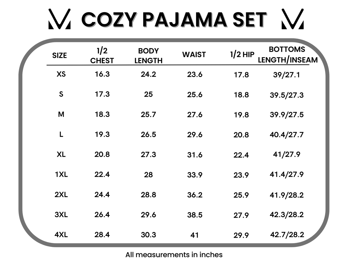 Michelle Mae Cozy Pajama Set - Wildflower Meadow