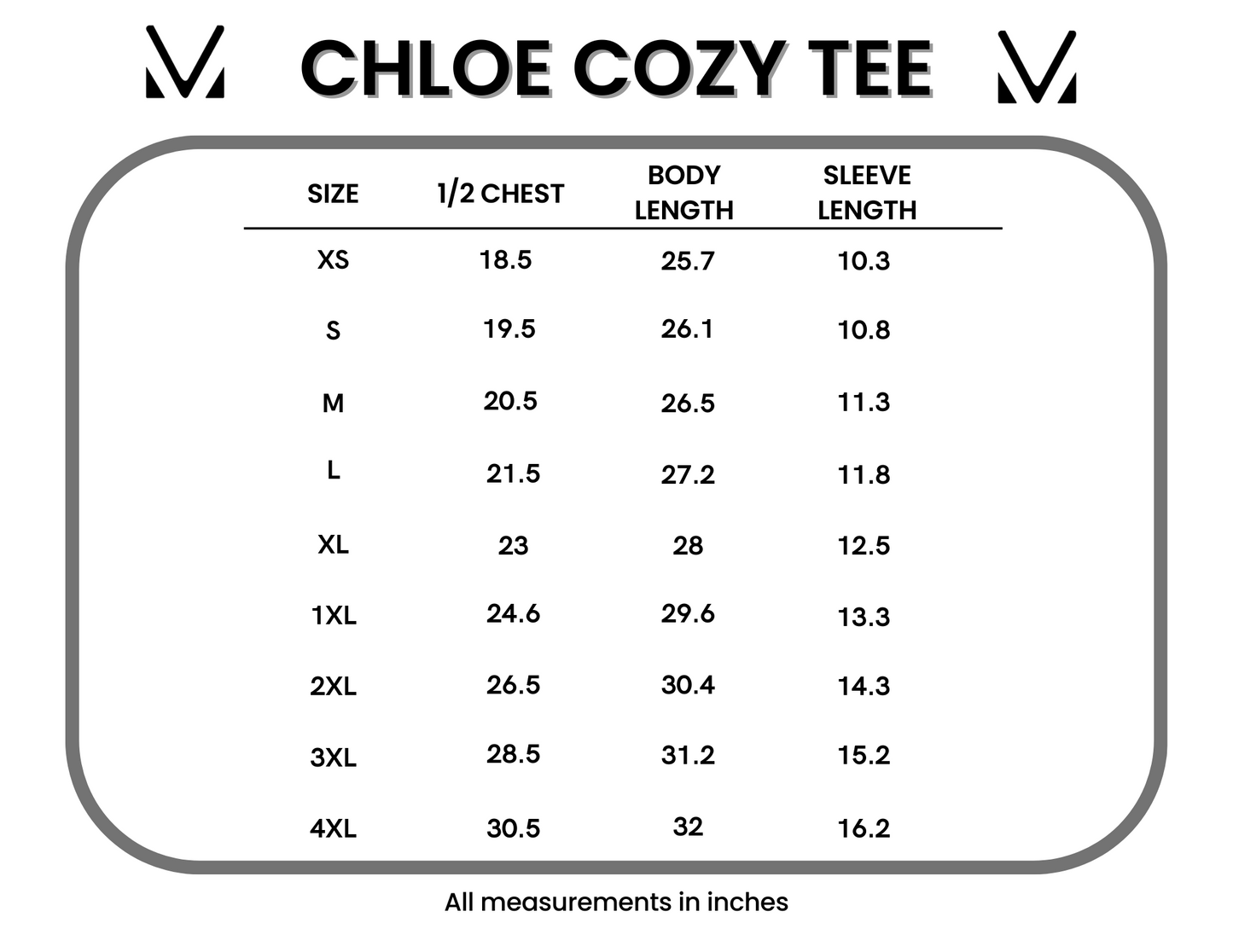 Michelle Mae Chloe Cozy Tee - Sky Blue