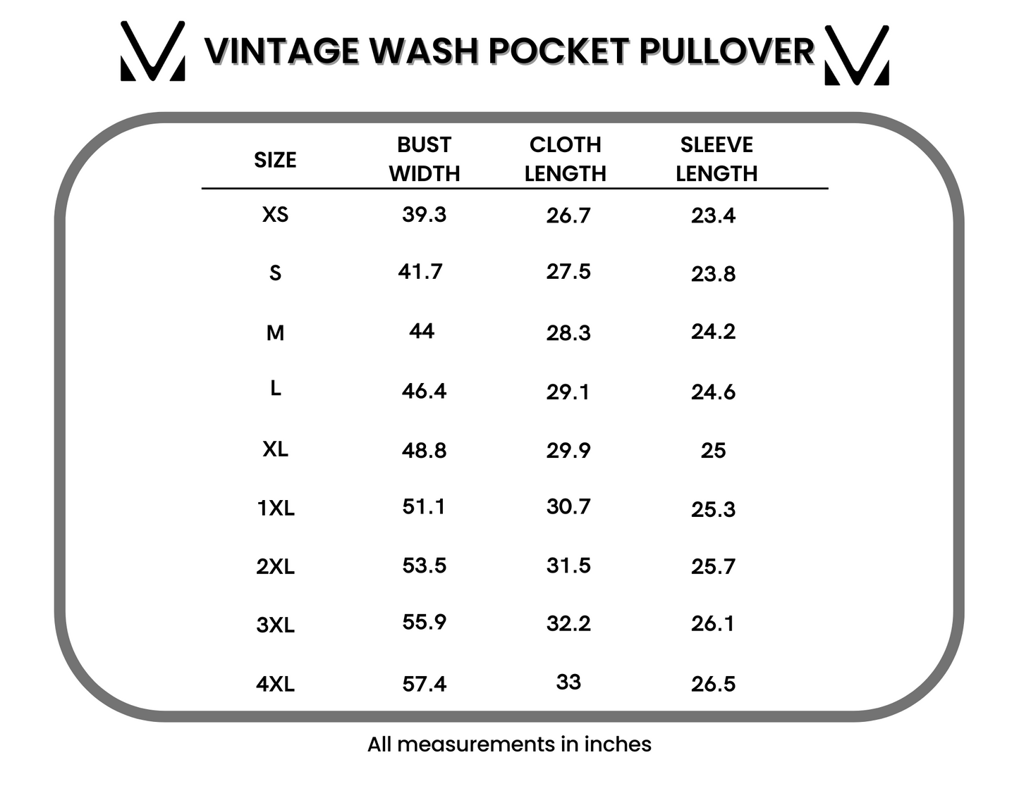 Michelle Mae Vintage Wash Pocket Pullover - Nautical Navy