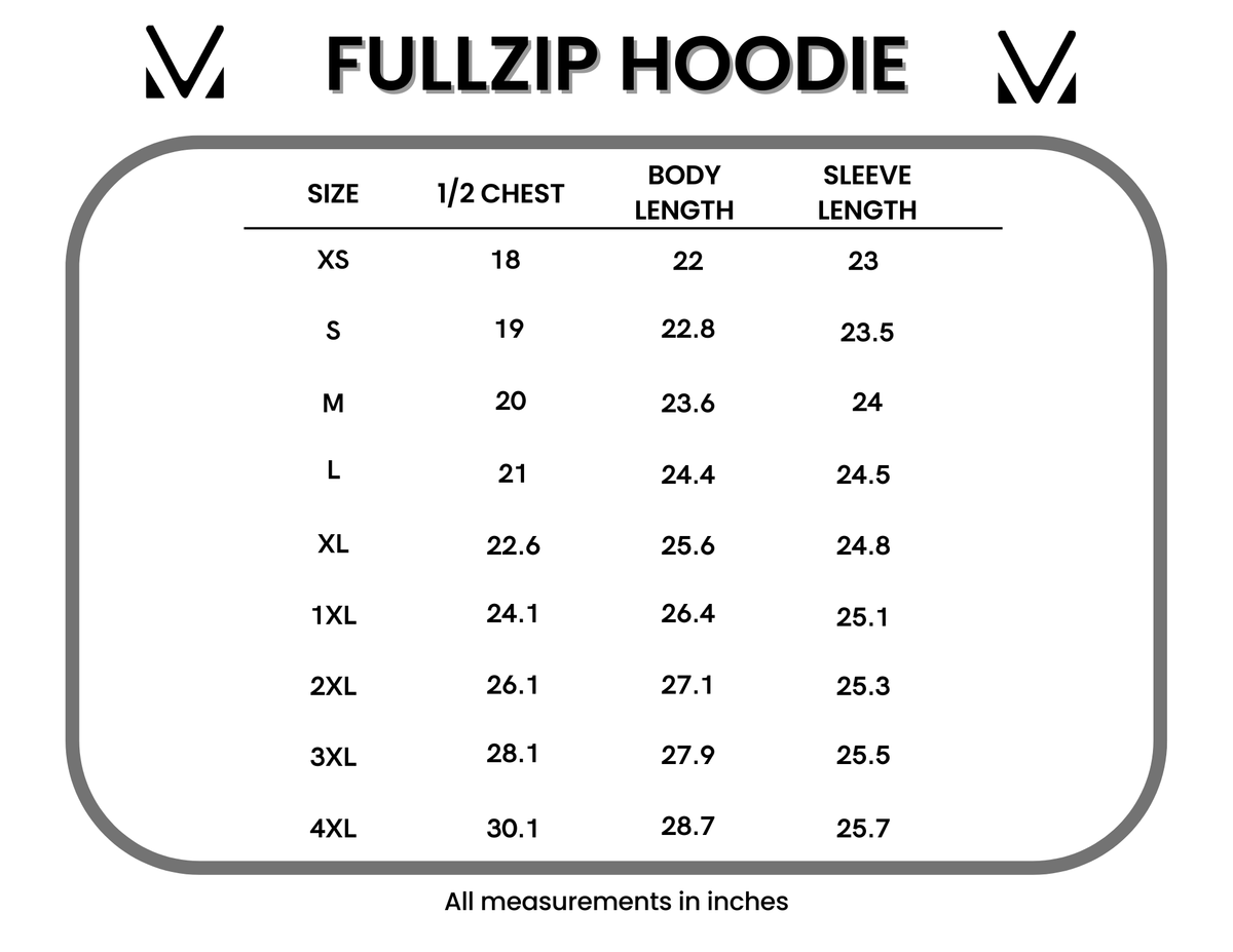 Michelle Mae Fullzip Hoodie - Autumn Watercolor