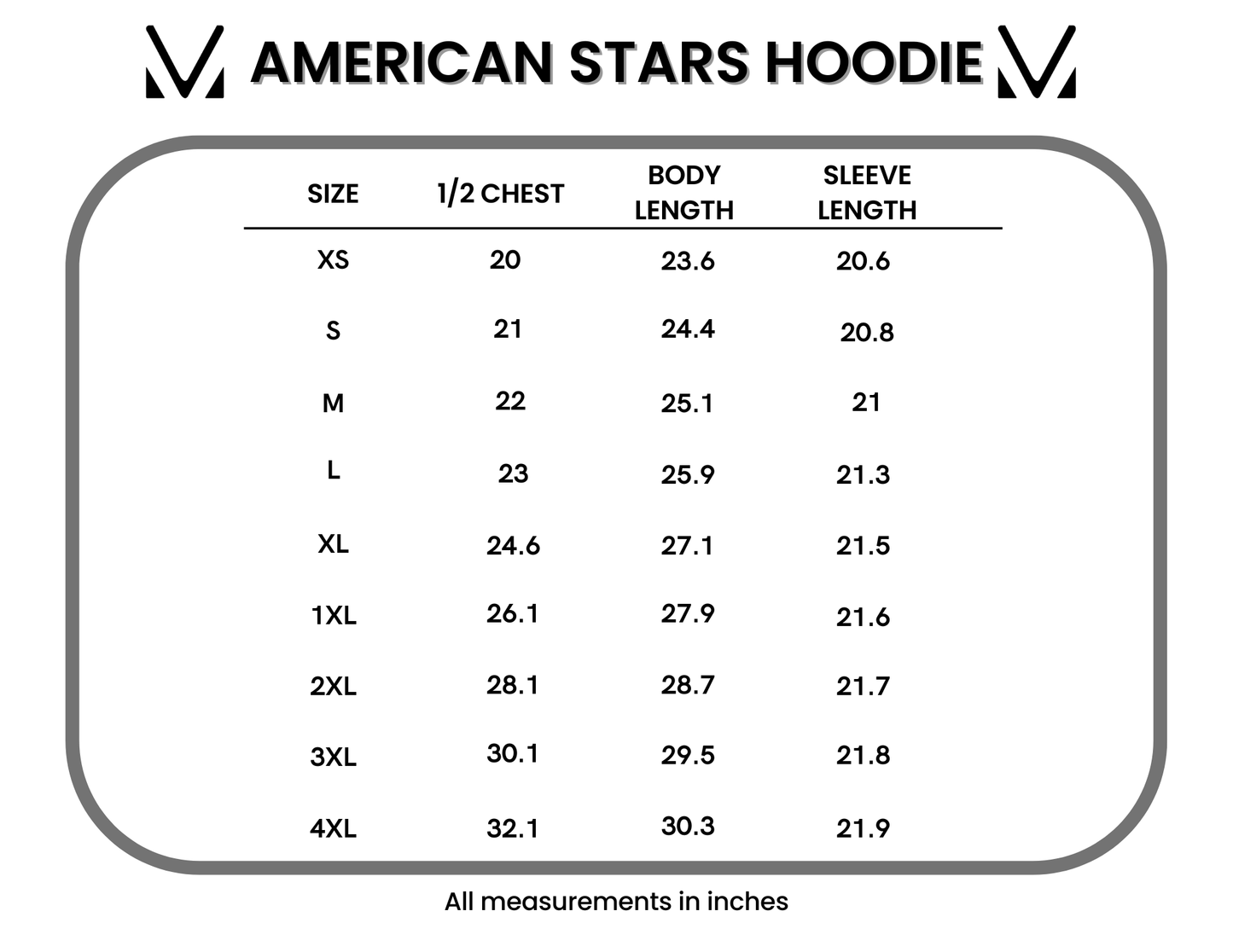 Michelle Mae American Stars Hoodie