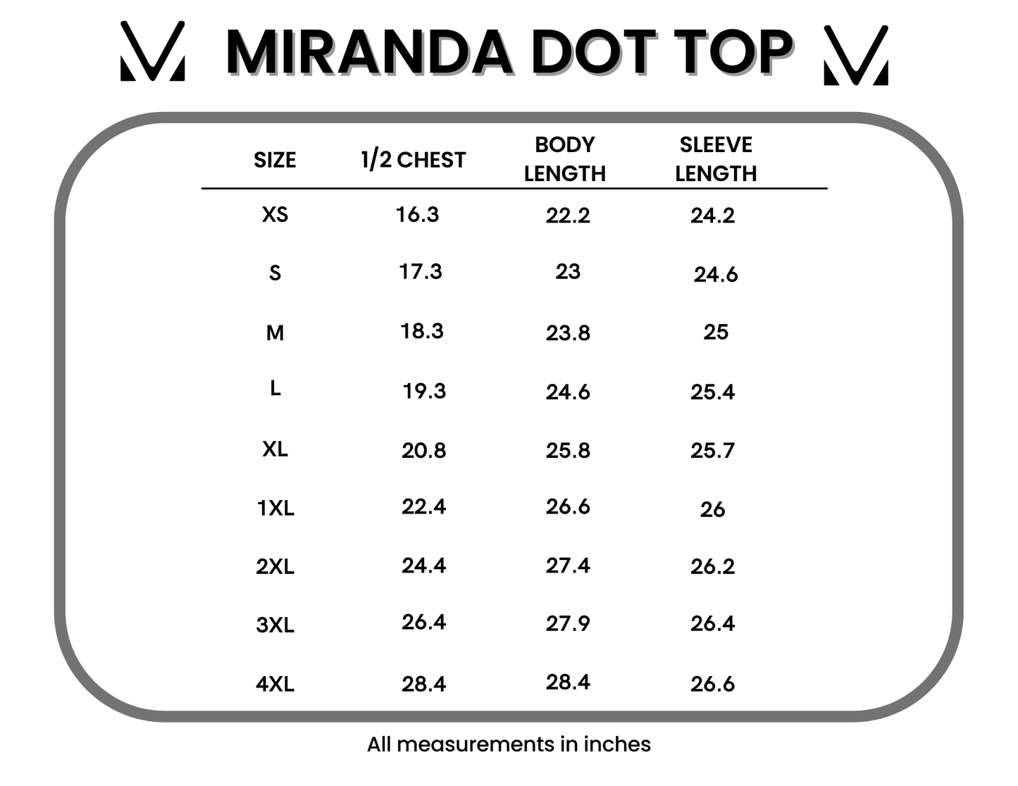 Michelle Mae Miranda Dot Top - Brown