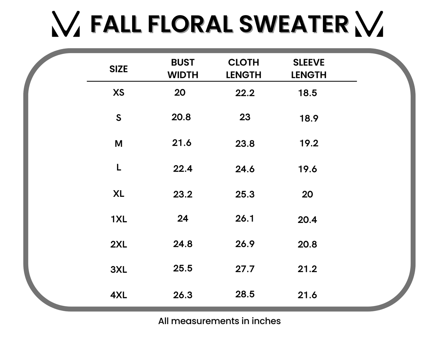 PREORDER Michelle Mae Fall Floral Sweater - Beige
