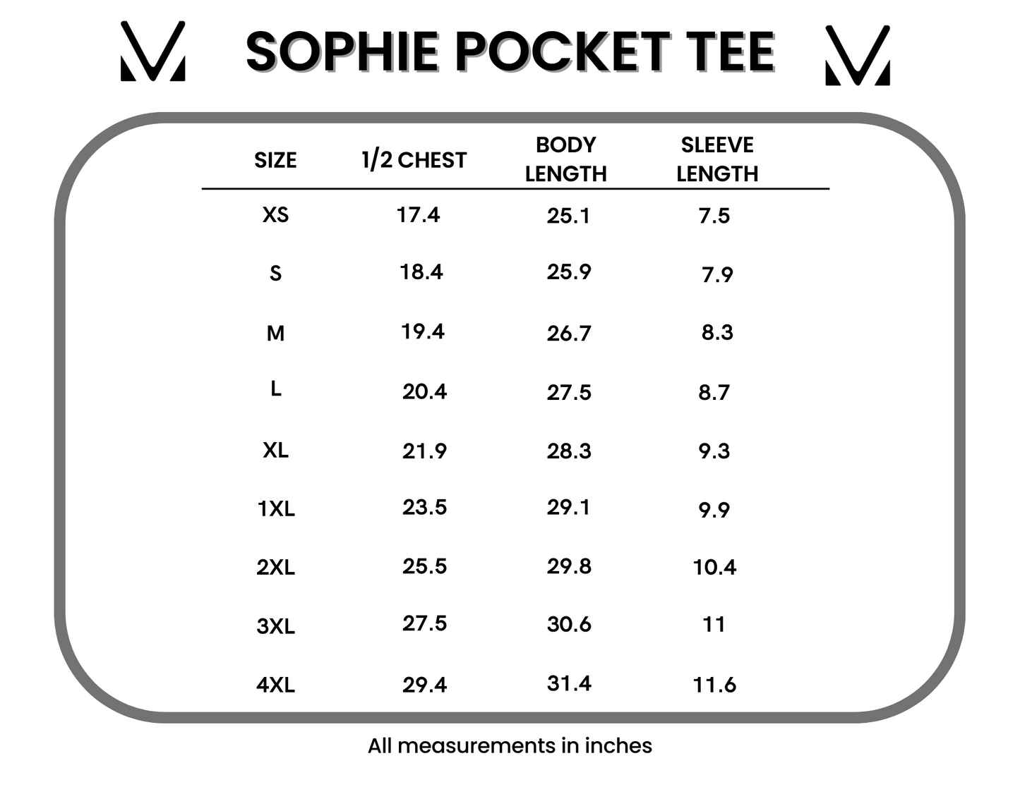 Michelle Mae Sophie Pocket Tee - Blue Liberty Stars