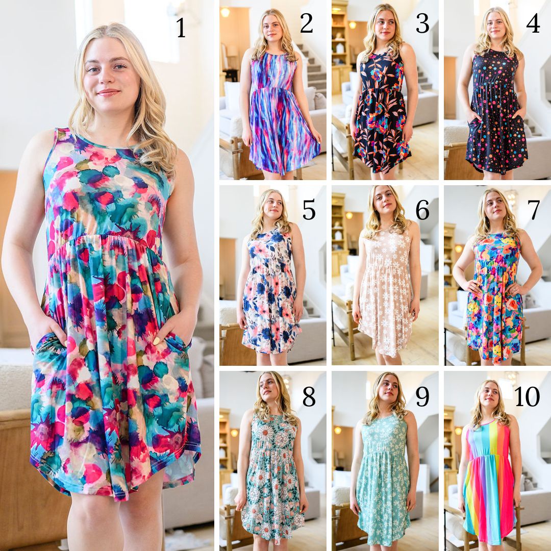 ARCHIVE Dear Dress in Assorted Prints